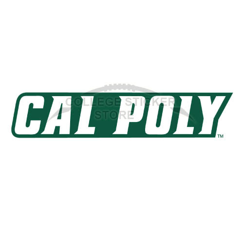 Customs Cal Poly Mustangs Iron-on Transfers (Wall Stickers)NO.4053